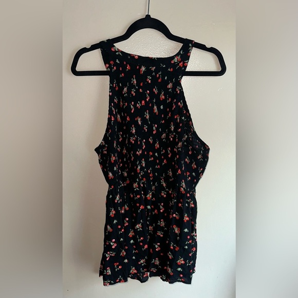 Torrid Black and Red Floral Blouse - Picture 5 of 6